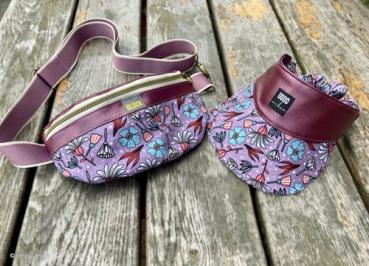 Canvas Garden Stories by Emjo Design Blumen auf Flieder von Swafing